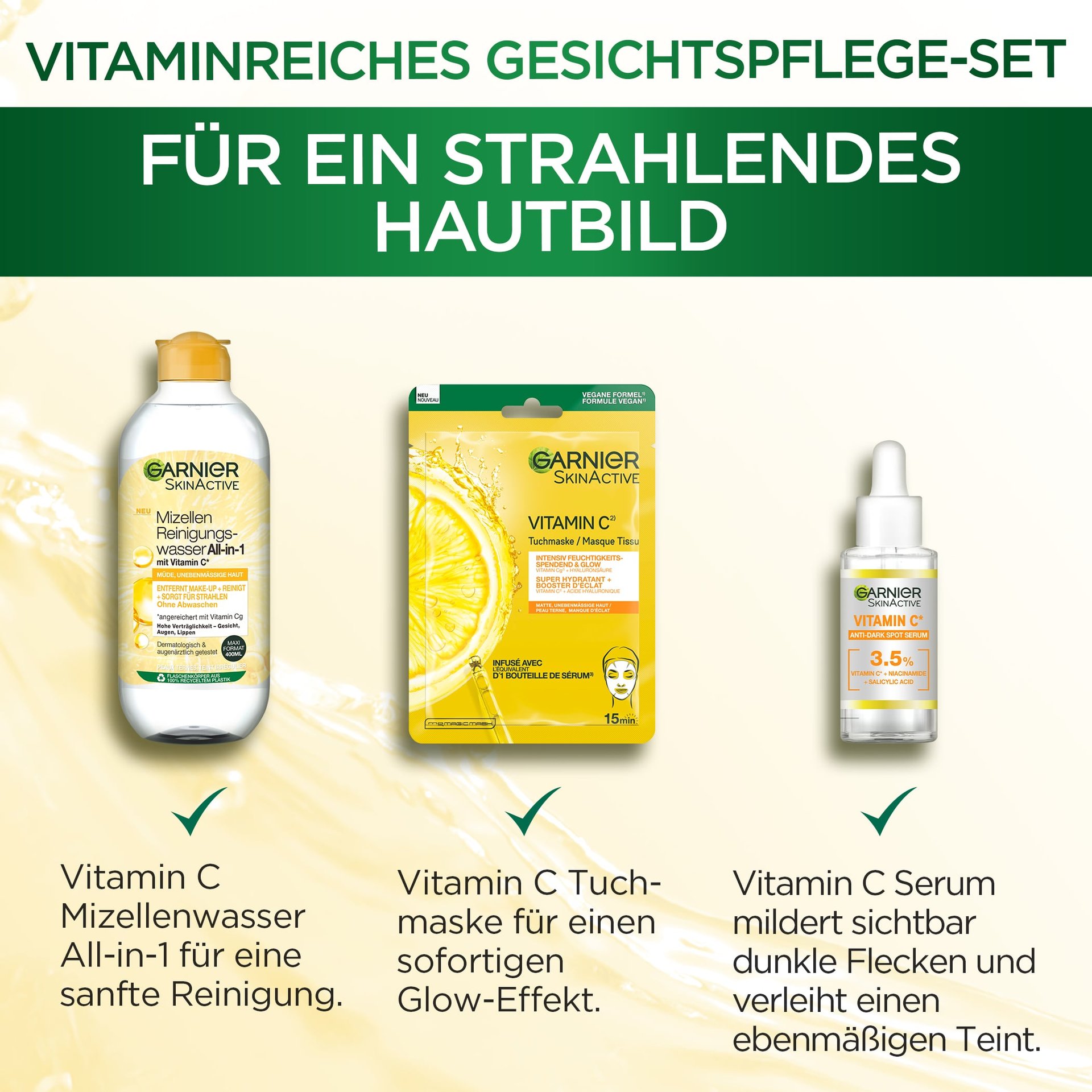 Skin Vitamin C Coffret Gesichtspflegeset