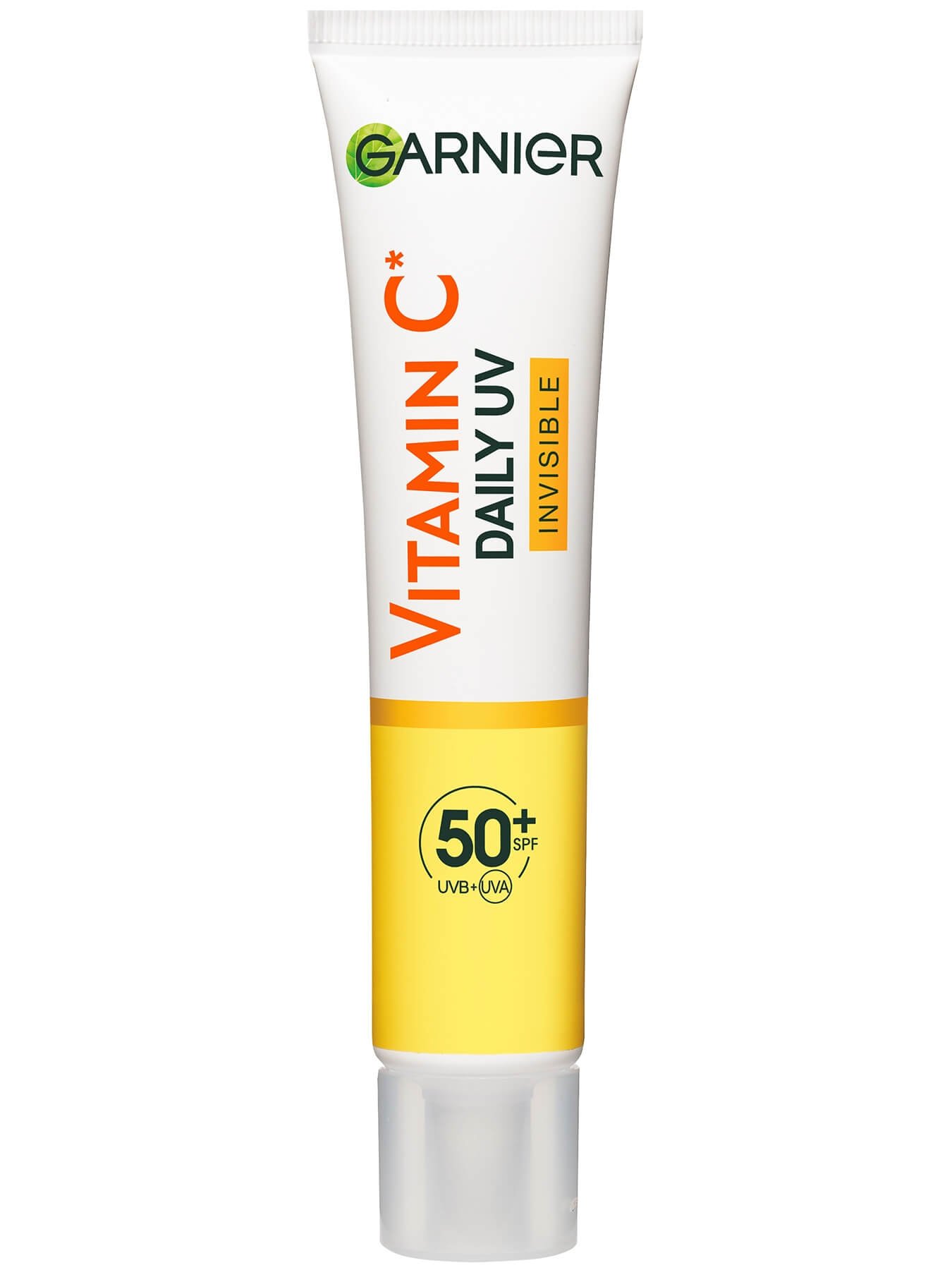 SkinActive Vitamin C Tägliches Sonnenfluid Invisible mit LSF 50+ Produktbild