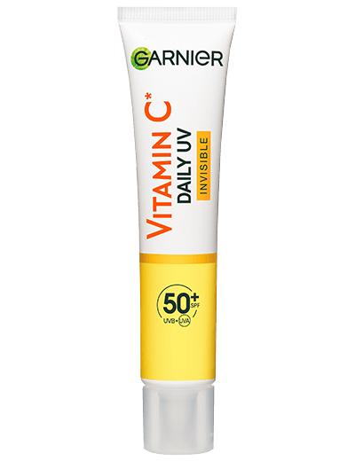 SkinActive Vitamin C Tägliches Sonnenfluid Invisible mit LSF 50+ Produktbild