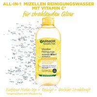 Vorteile des Garnier SkinActive Mizellen Reinigungswasser All-in-1 mit Vitamin C Produktbild