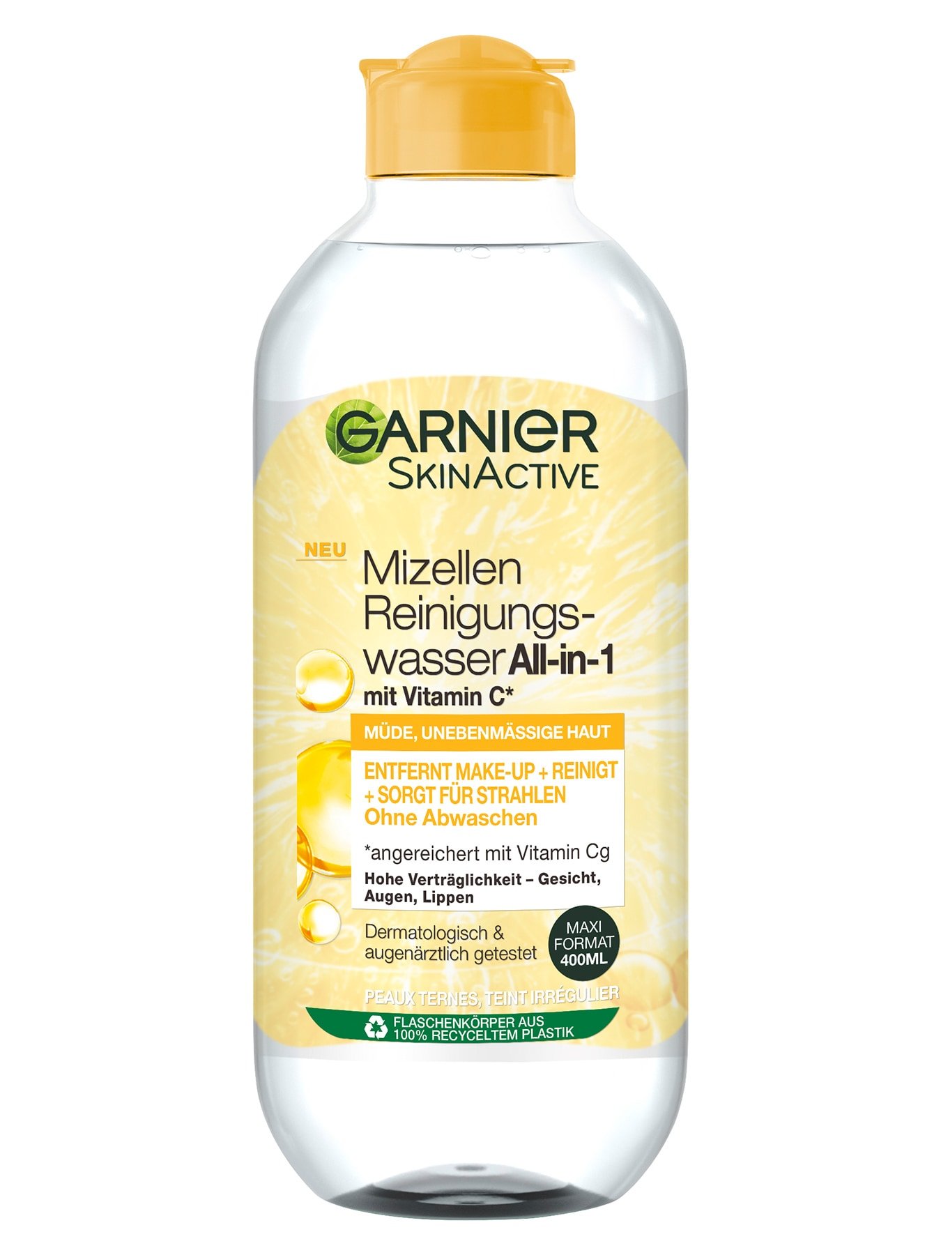 SkinActive Mizellen Reinigungswasser All-in-1 mit Vitamin C - Produktabbildung