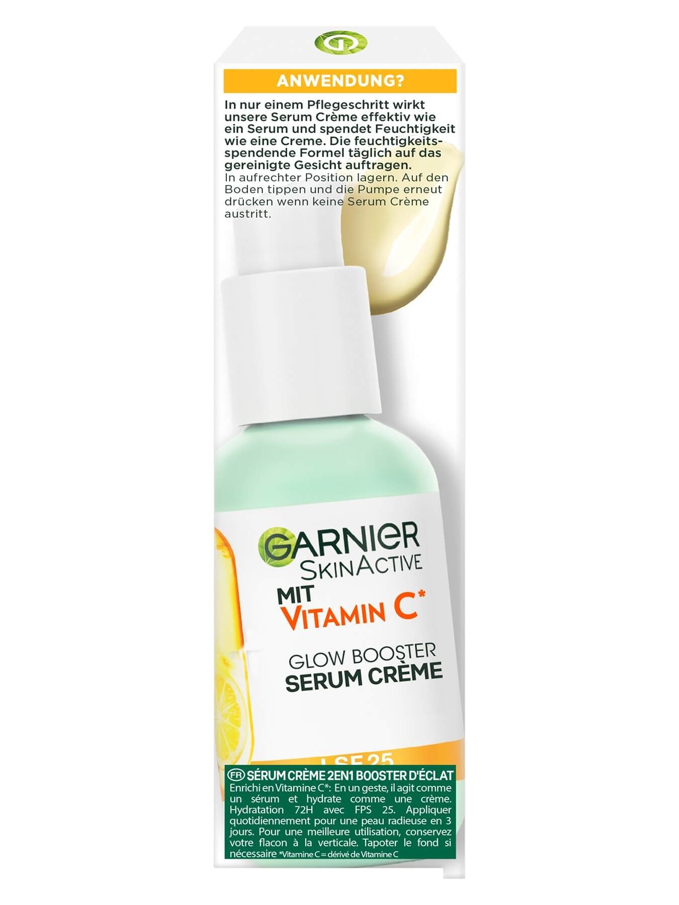 SkinActive Vitamin C Serum Crème Produktbild