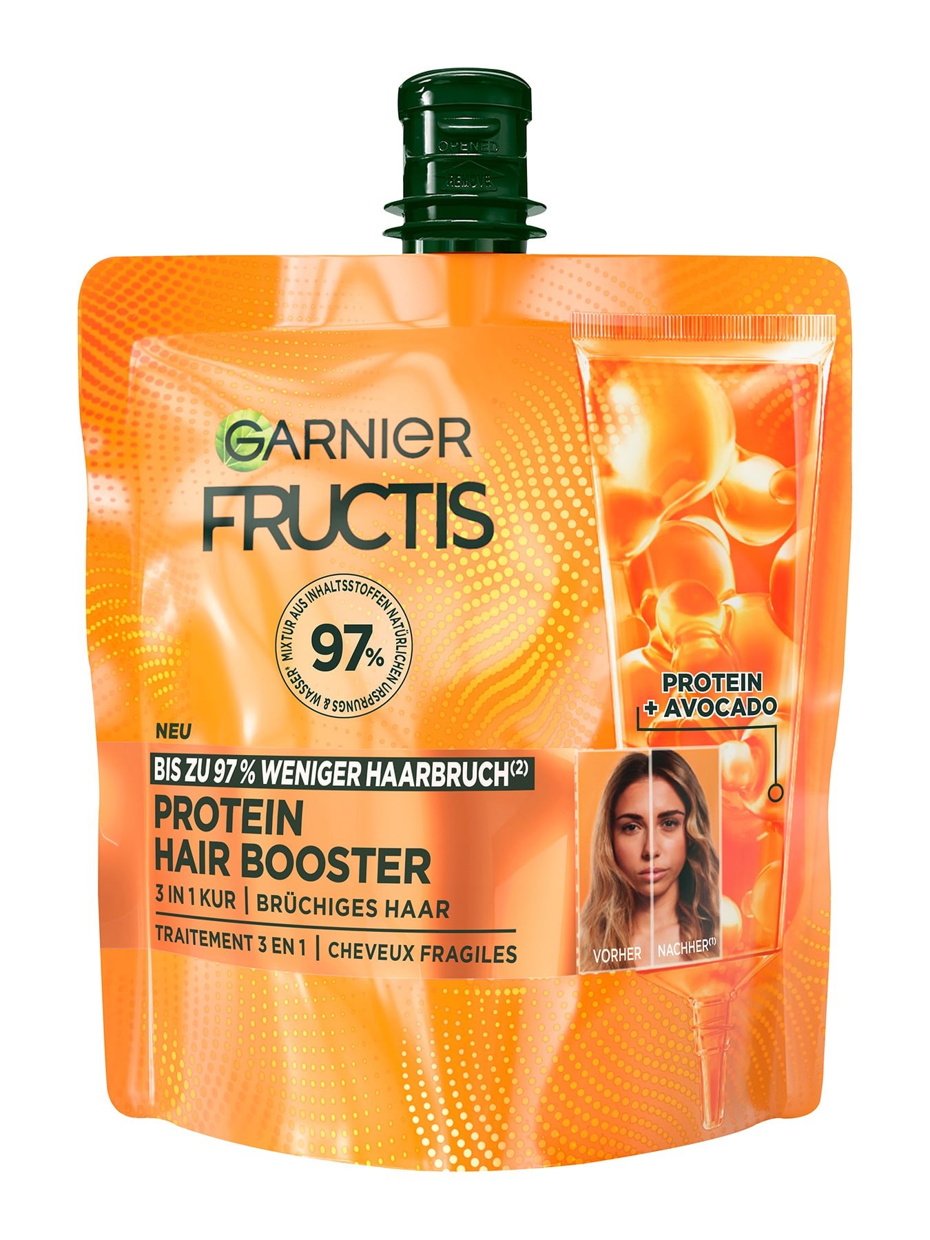 Garnier Fructis Hair Booster Prouktverpackung vorne