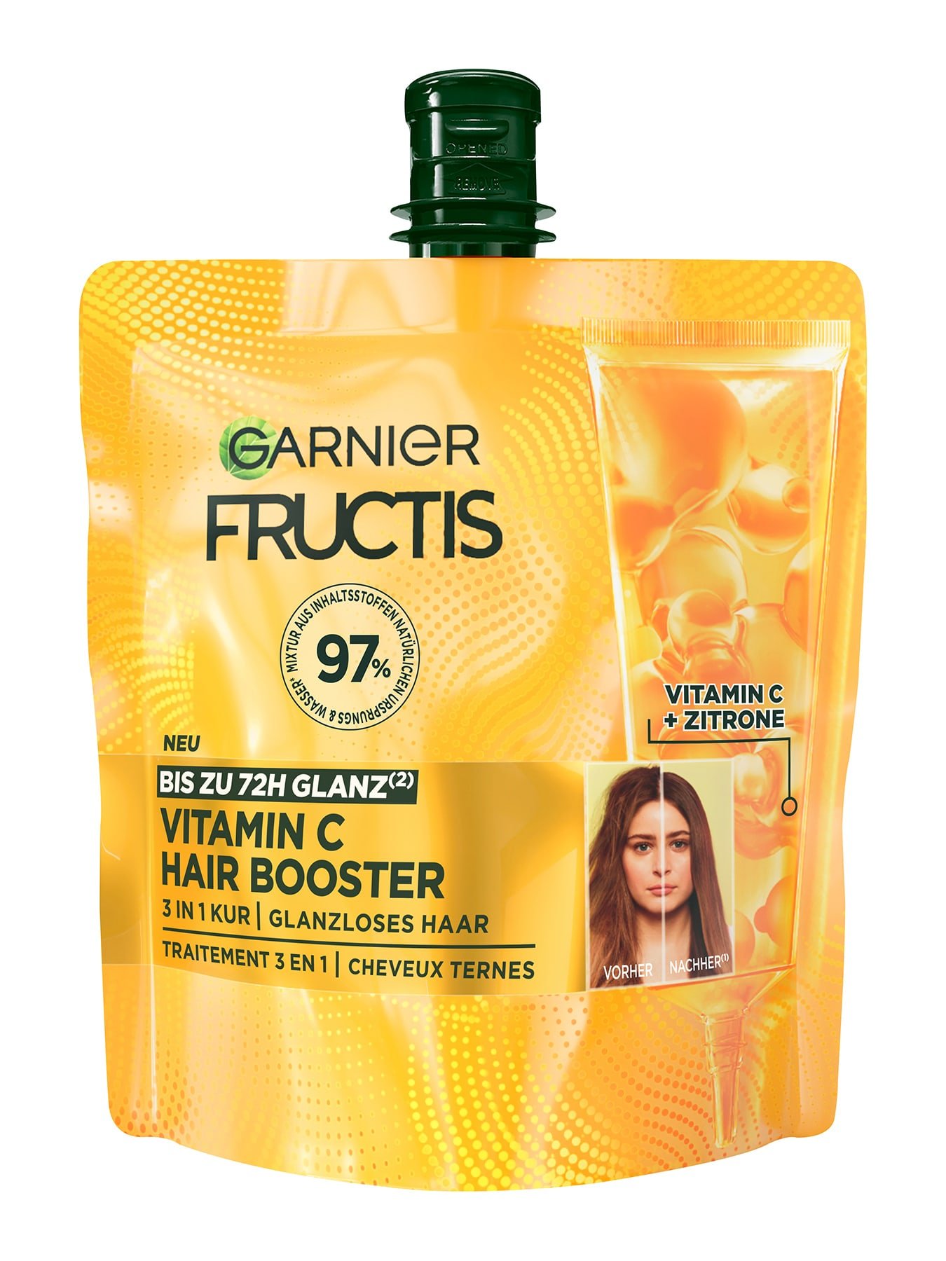 Garnier Fructis Hair Booster Vitamin C Produktverpackung vorne