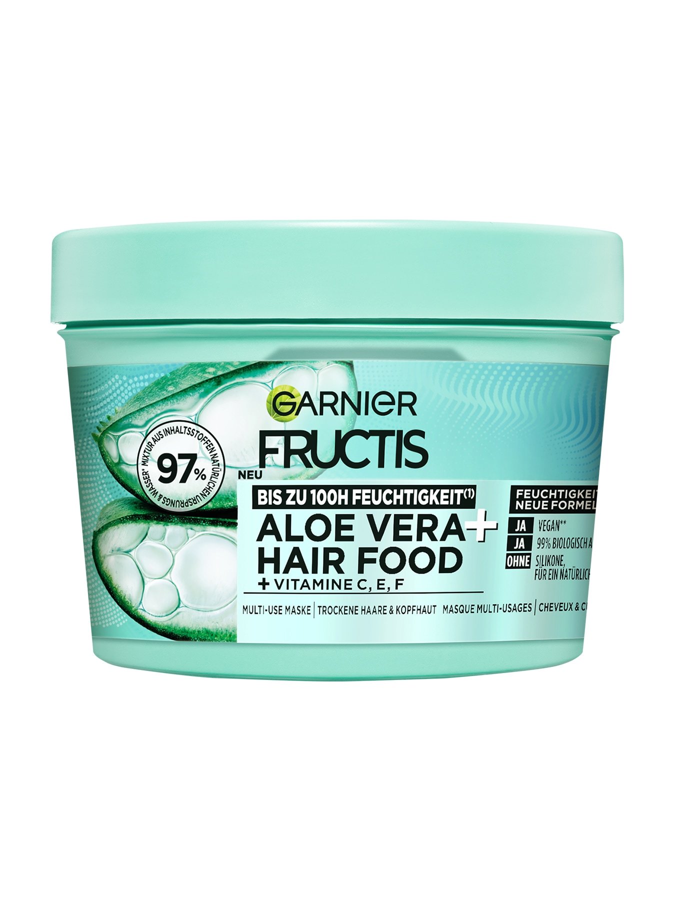 Garnier Fructis Feuchtigkeitsspendendes Aloe Vera Hair Food Haar Maske - Produktabbildung