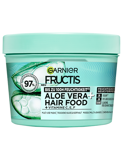 Garnier Fructis Feuchtigkeitsspendendes Aloe Vera Hair Food Haar Maske - Produktabbildung