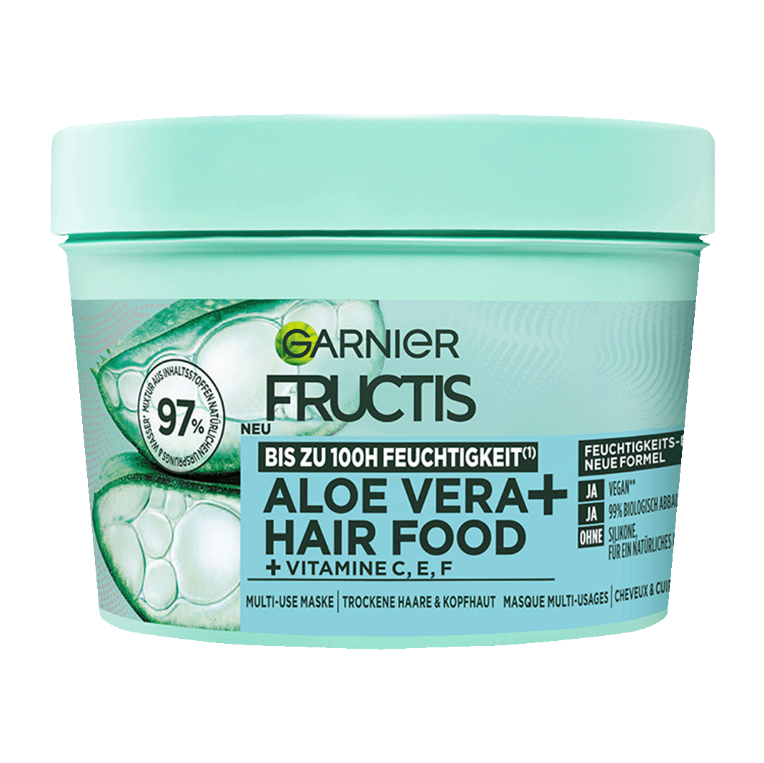 Garnier Fructis Feuchtigkeitsspendendes Aloe Vera Hair Food Haar Maske - Produktabbildung