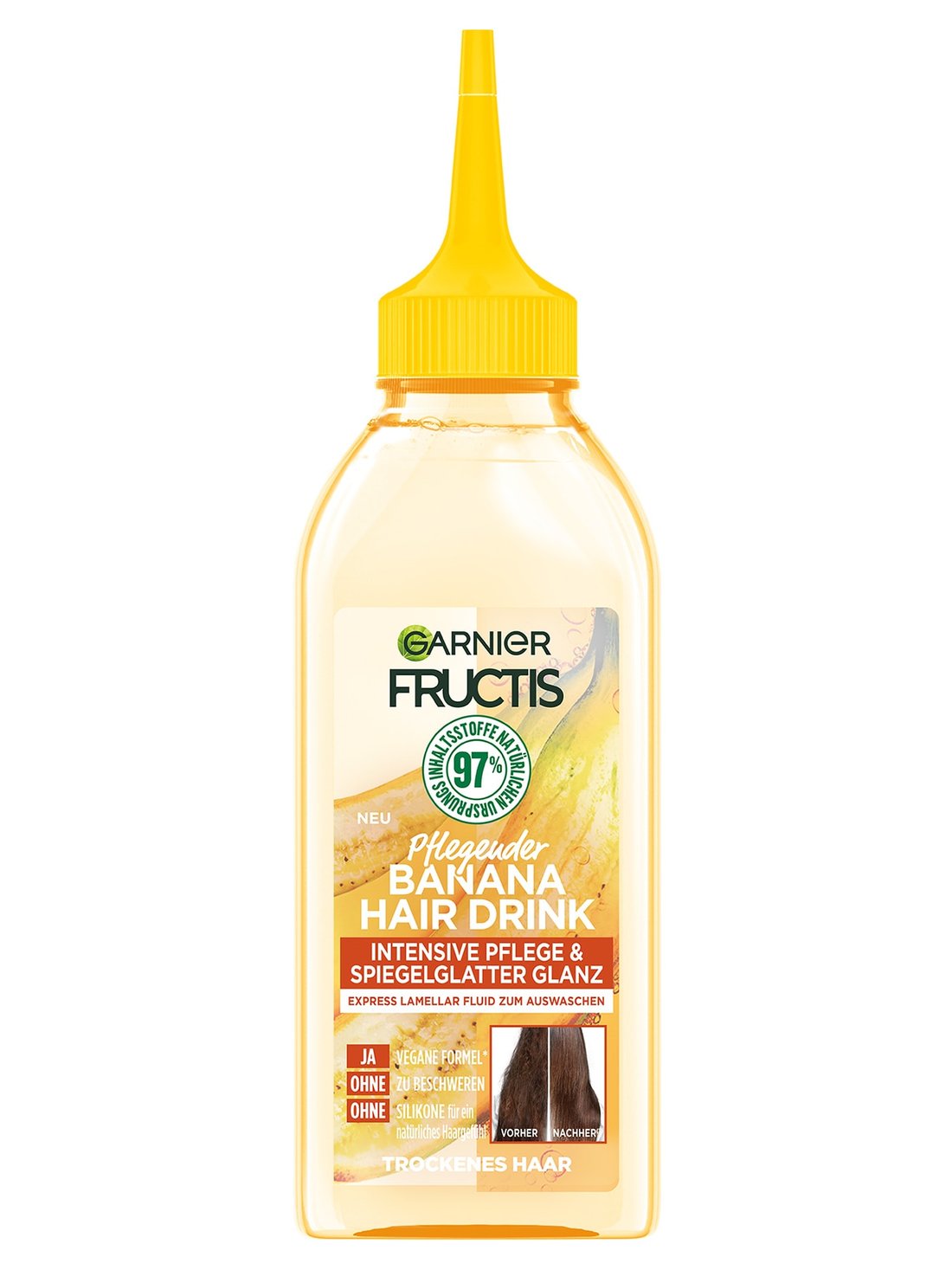 Fructis Bananen Haarfluid für trockenes Haar Garnier