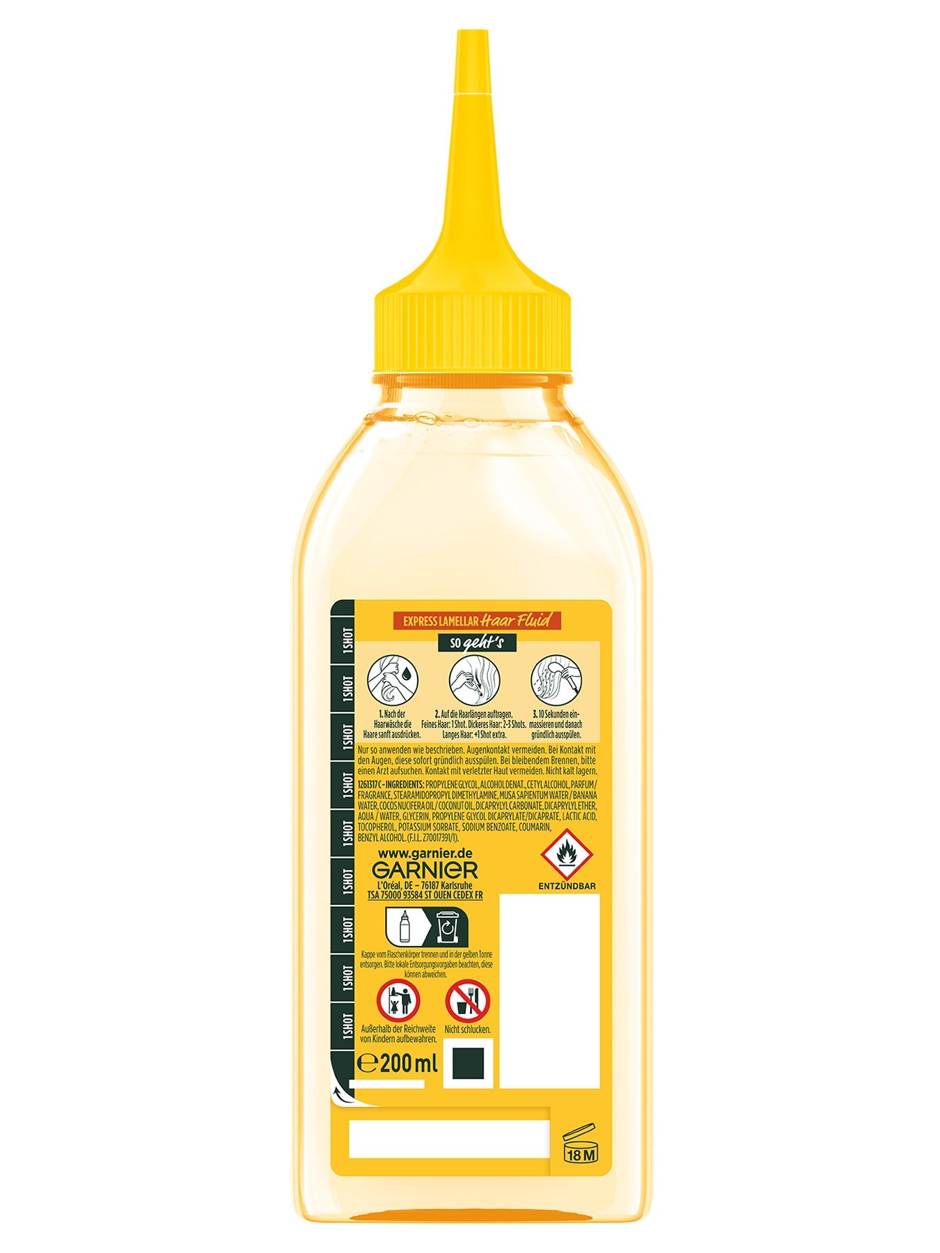 Fructis Bananen Haarfluid für trockenes Haar | Garnier