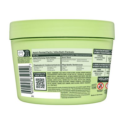 Fructis Multi-Use Haarmaske Kiwi Menthol Hair Food Rückseite