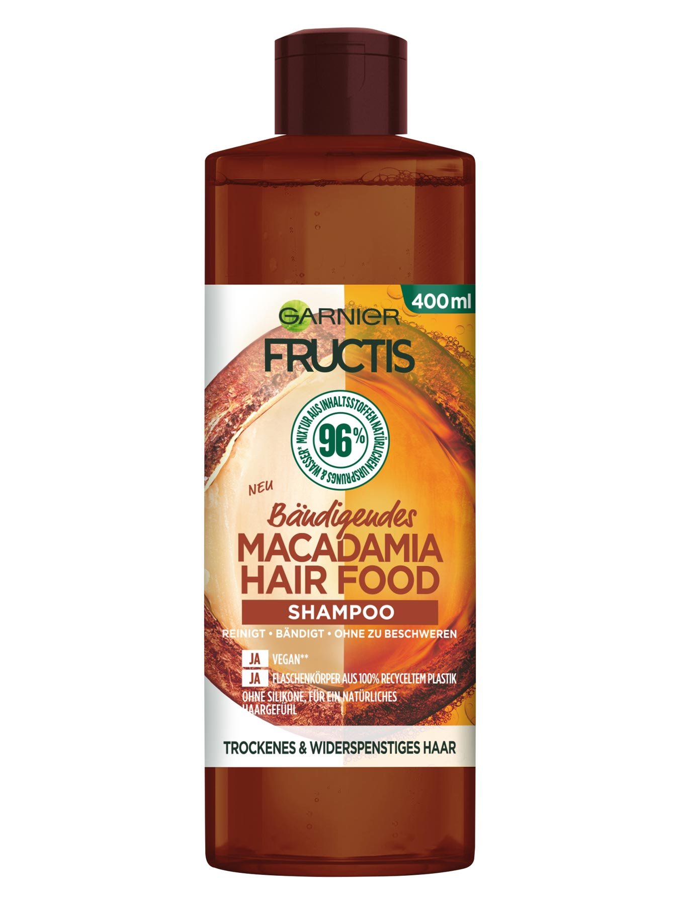 Fructis Hair Food Macadamia Shampoo Produktabbildung