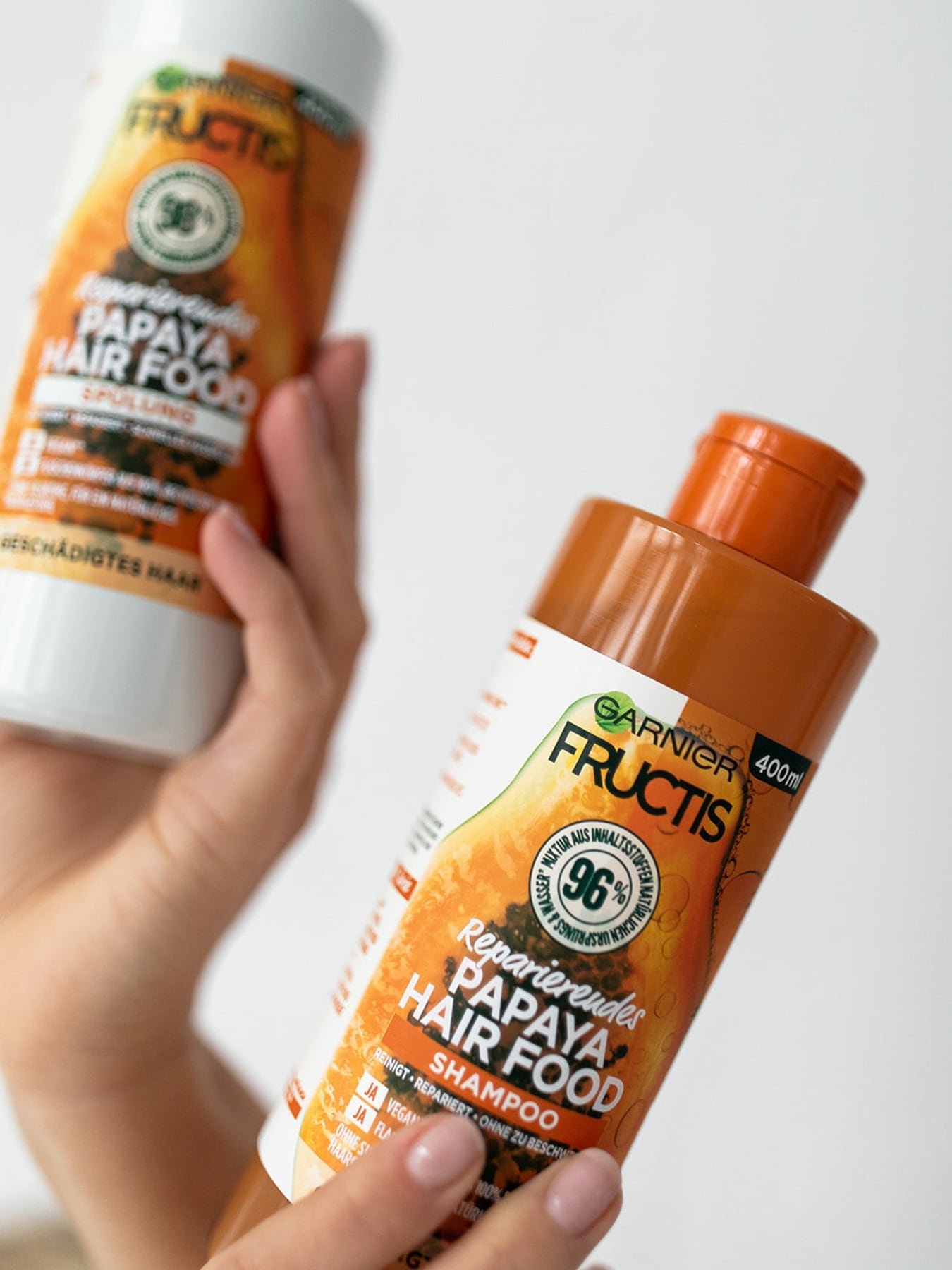 Reparierendes Shampoo mit Papaya Detail