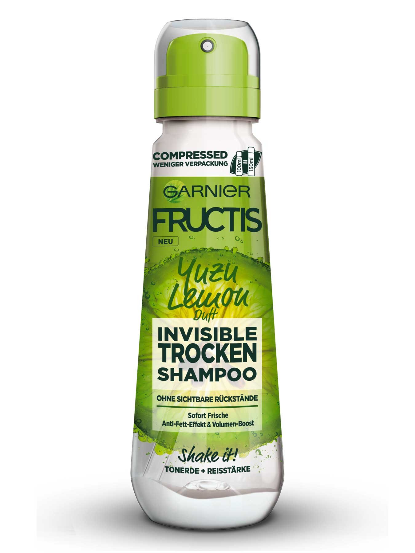 Fructis Invisible Trockenshampoo Yuzu Lemon - Produktansicht