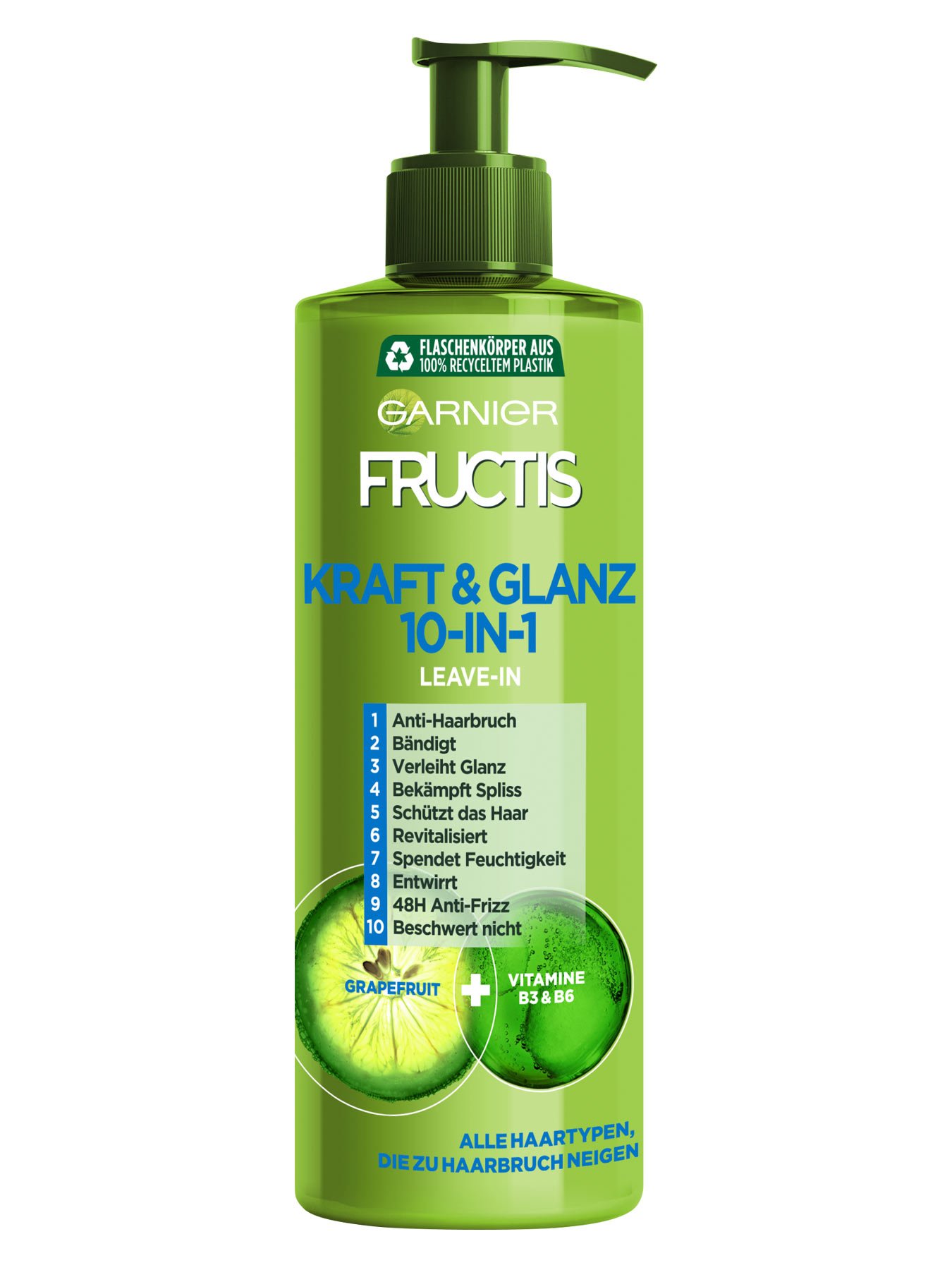 Garnier Fructis Kraft & Glanz 10-in-1 Leave-In Produktabbildung