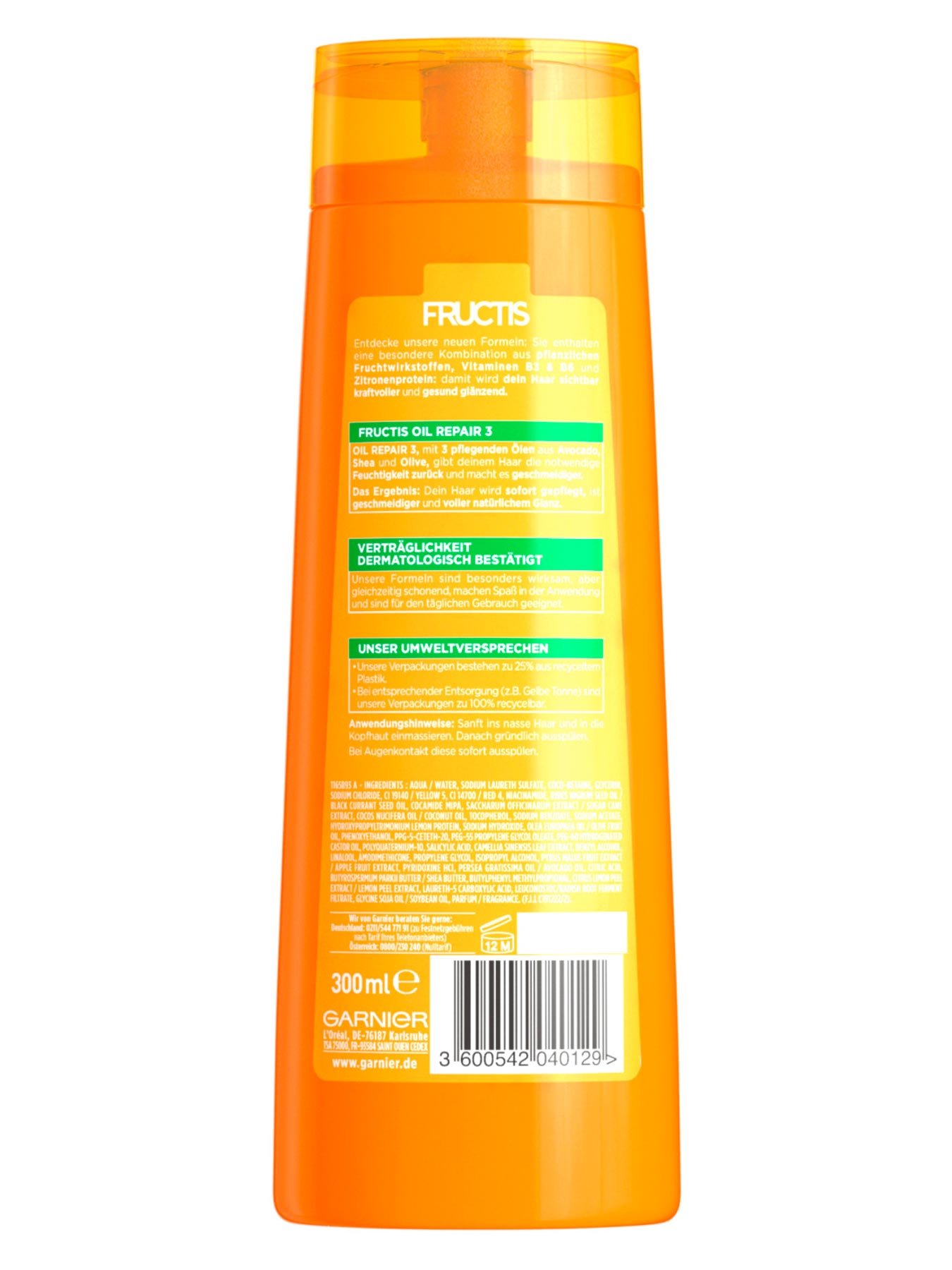 Kraeftigendes-Shampoo-Fructis-Oil-Repair-3-300ml-Rueckseite-Garnier-Deutschland-gross