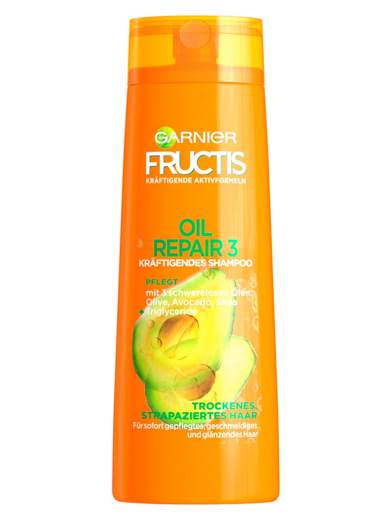 Kraeftigendes-Shampoo-Fructis-Oil-Repair-3-300ml-Vorderseite-Garnier-Deutschland-gross