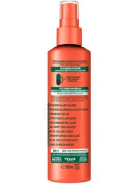 Garnier Fructis Schadenlöscher Veganes Keratin Leave-in 10-in-1 - Produkt Rückansicht