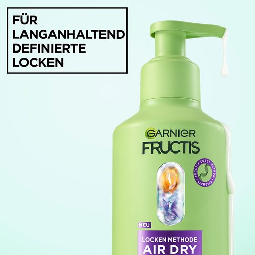 Fructis Locken Methode Air Dry Cream Leave-In | Garnier