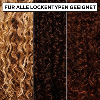 Strähnen verschiedener Haartypen