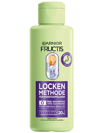 Fructis Locken Methode Feuchtigkeitsauffüllendes Pre-Shampoo Produktbild