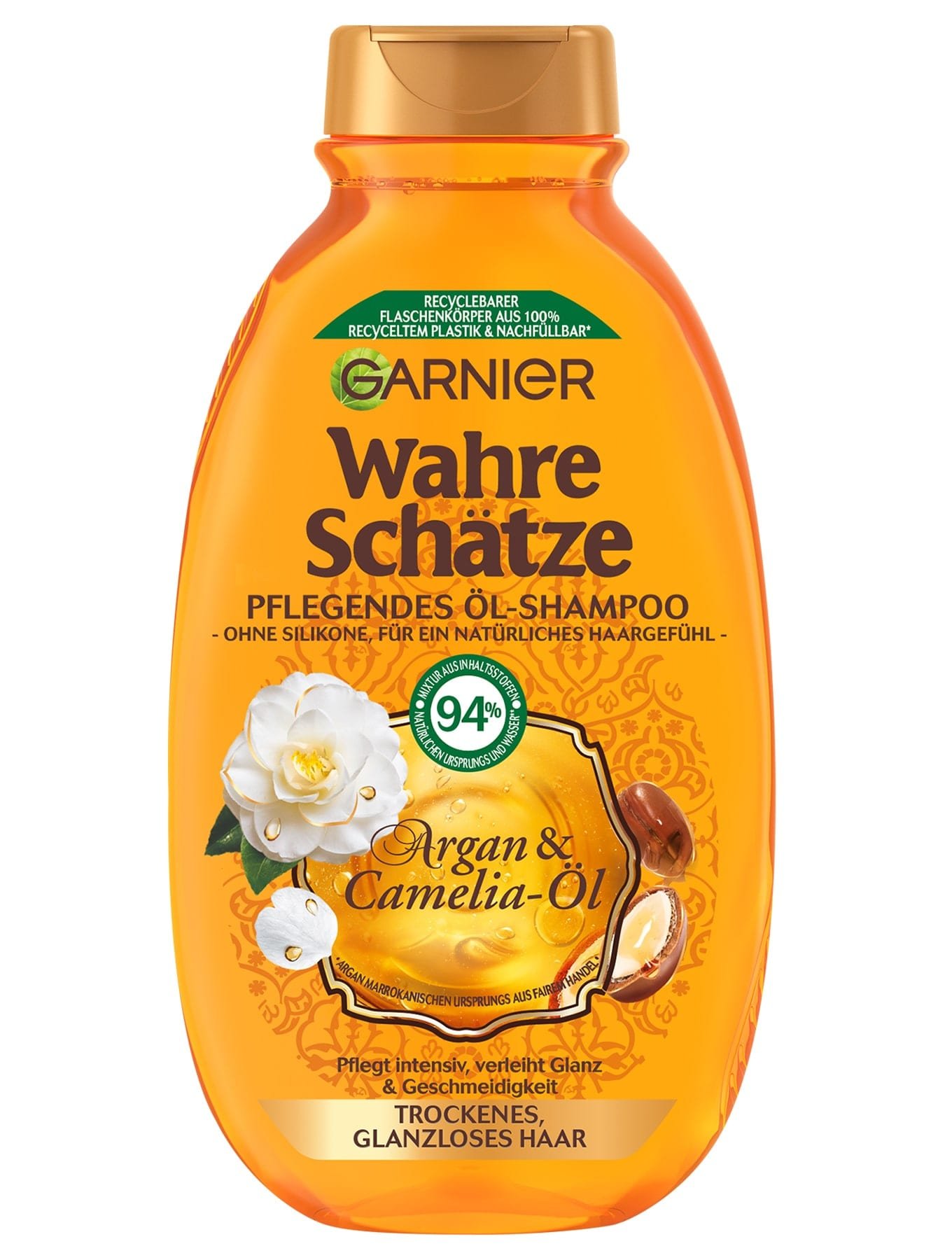 Wahre Schätze Argan- & Camelia Öl Shampoo 250ml - Produktabbildung