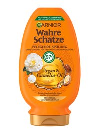 Wahre Schätze Pflegende Spülung Argan- & Camelia-Öl - Produktabbildung