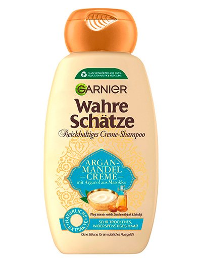 Wahre Schätze Argan-Mandel Creme Shampoo