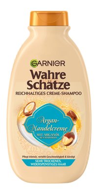 Wahre Schätze Reichhaltiges Creme-Shampoo Argan-Mandelcreme - Produktabbildung