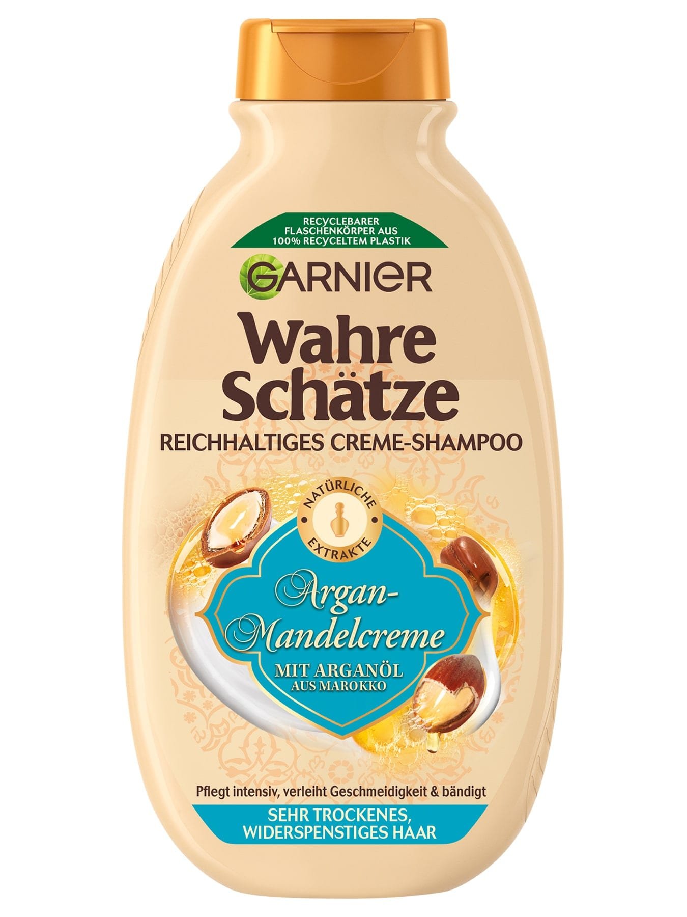 Wahre Schätze Reichhaltiges Creme-Shampoo Argan-Mandelcreme - Produktabbildung