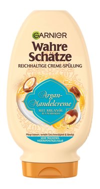 Wahre Schätze Reichhaltige Creme-Spülung Argan-Mandelcreme - Produktabbildung