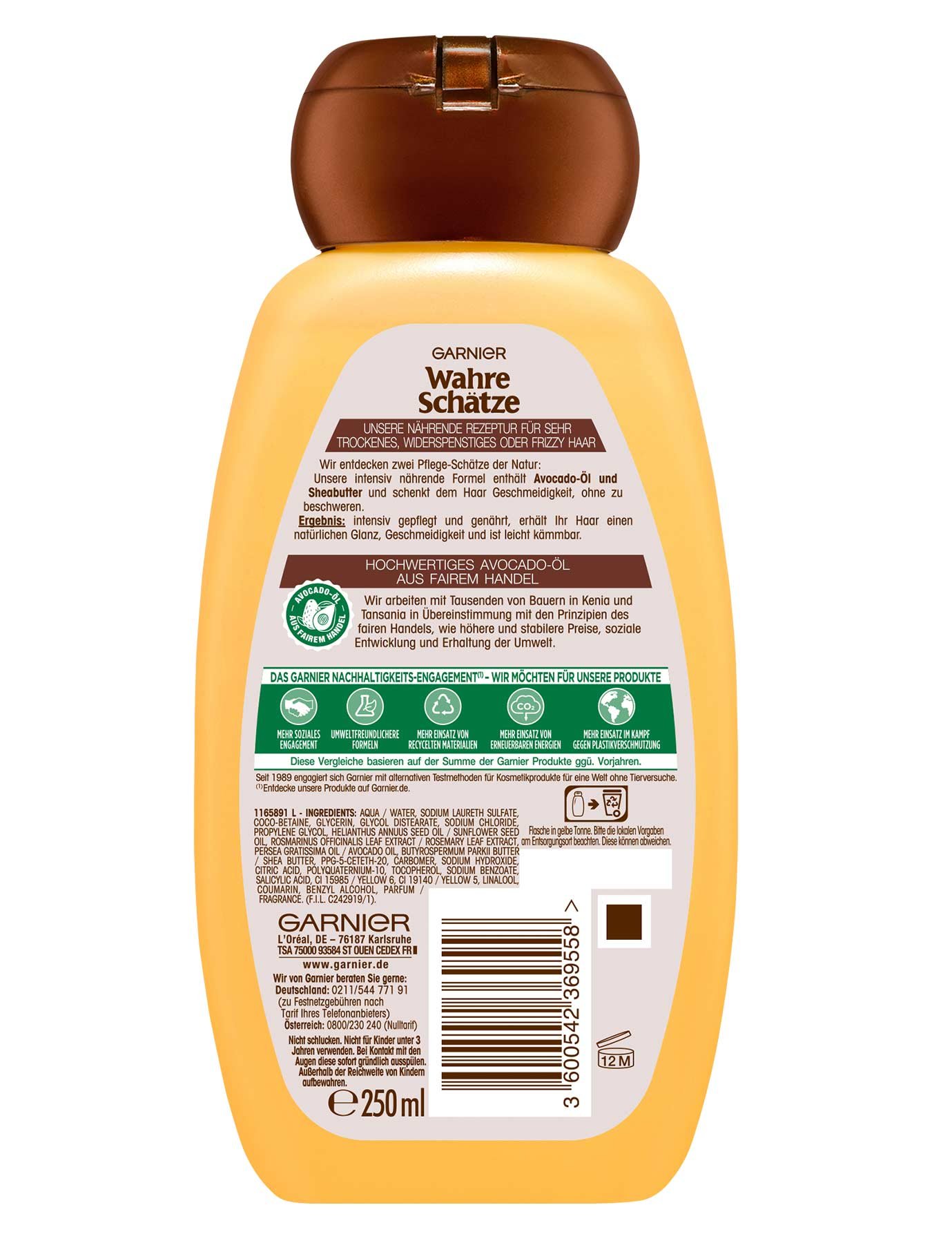 Intensiv Nährendes Shampoo AvocadoÖl & Sheabutter Garnier