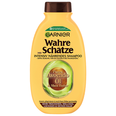 Wahre Schätze Intensiv Nährendes Shampoo Avocado-Öl & Sheabutter - Produktabbildung