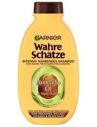 Produktabbildung Garnier Wahre Schätze Intensiv Nährendes Shampoo mit Avocado-Öl und Sheabutter