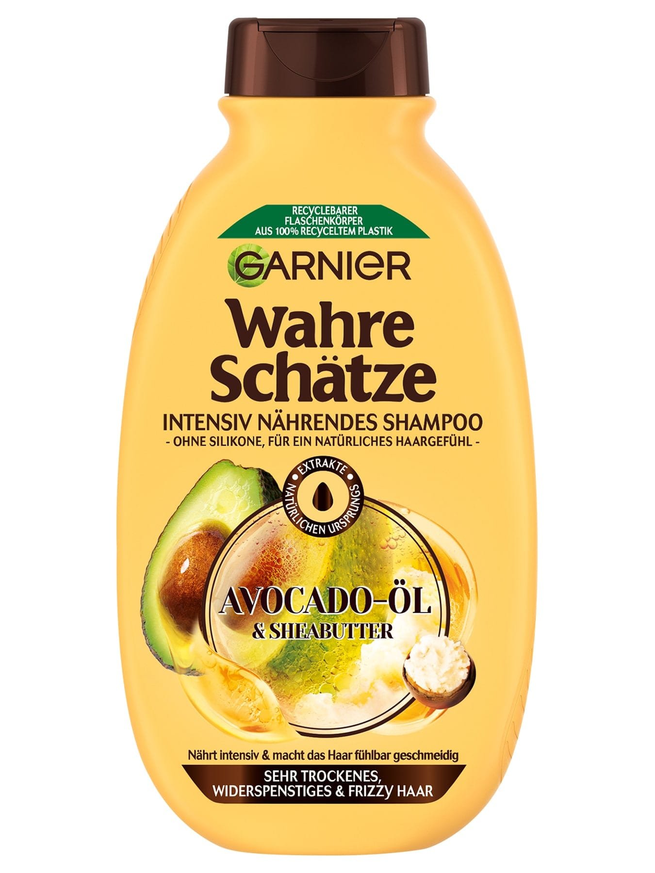 Wahre Schätze Intensiv Nährendes Shampoo Avocado-Öl & Sheabutter - Produktabbildung