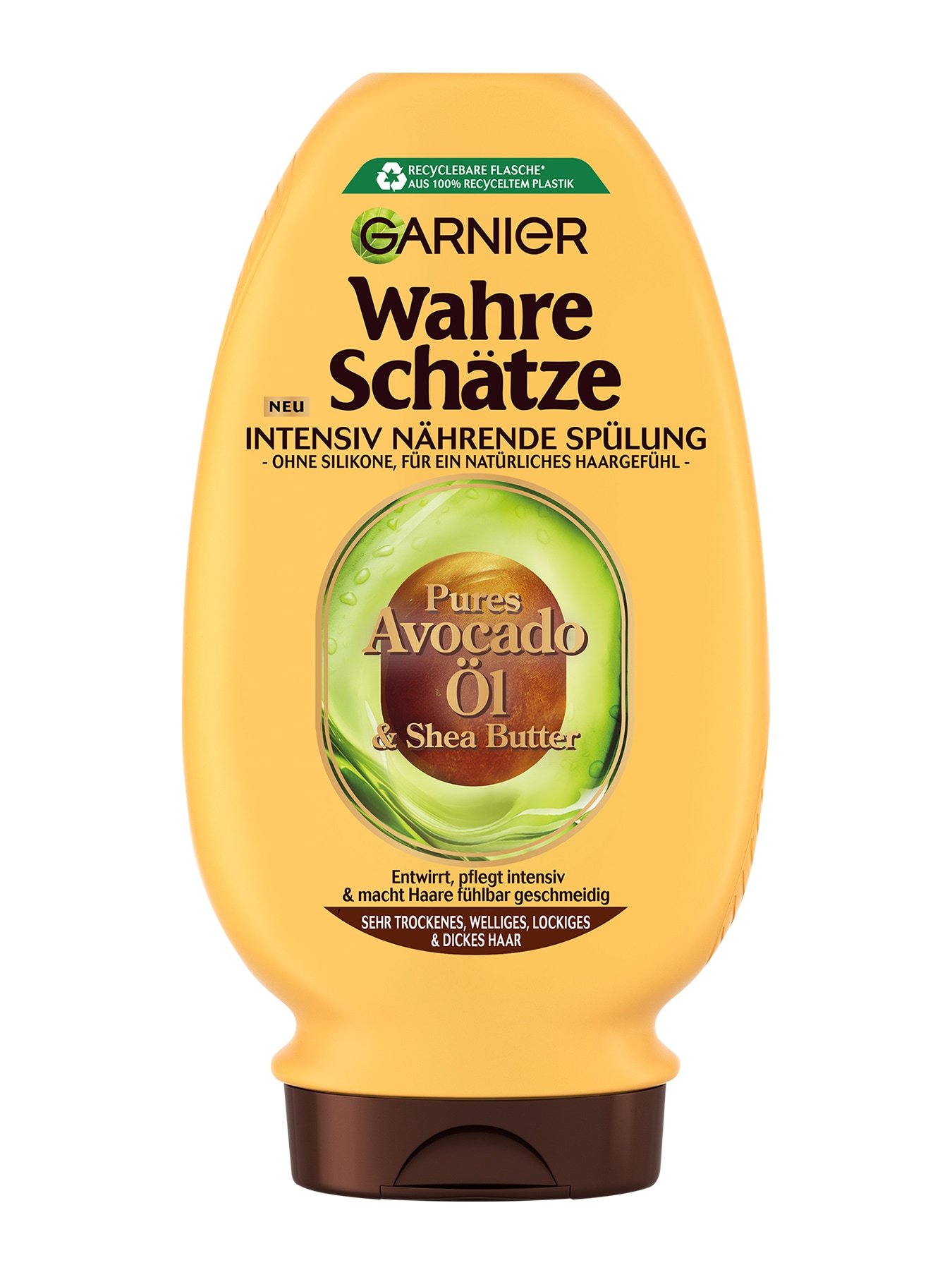 Produktabbildung Garnier Wahre Schätze Intensiv Nährende Spülung mit Avocado-Öl und Sheabutter