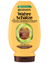 Produktabbildung Garnier Wahre Schätze Intensiv Nährende Spülung mit Avocado-Öl und Sheabutter