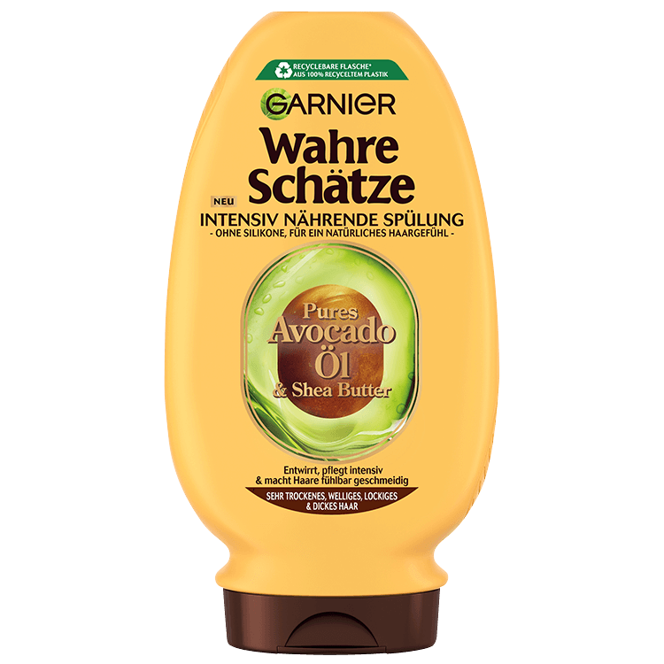 Wahre Schätze Intensiv Nährende Spülung Avocado-Öl & Sheabutter - Produktabbildung