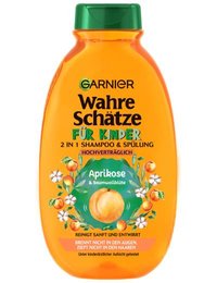 Wahre Schätze für Kinder mildes 2in1 Shampoo Aprikose & Baumwollblüte - Produktabbildung