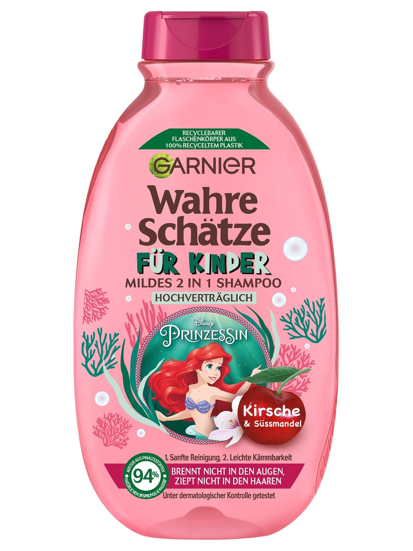 Wahre Schätze für Kinder mildes 2in1 Shampoo Kirsche & Süssmandel - Produktabbildung