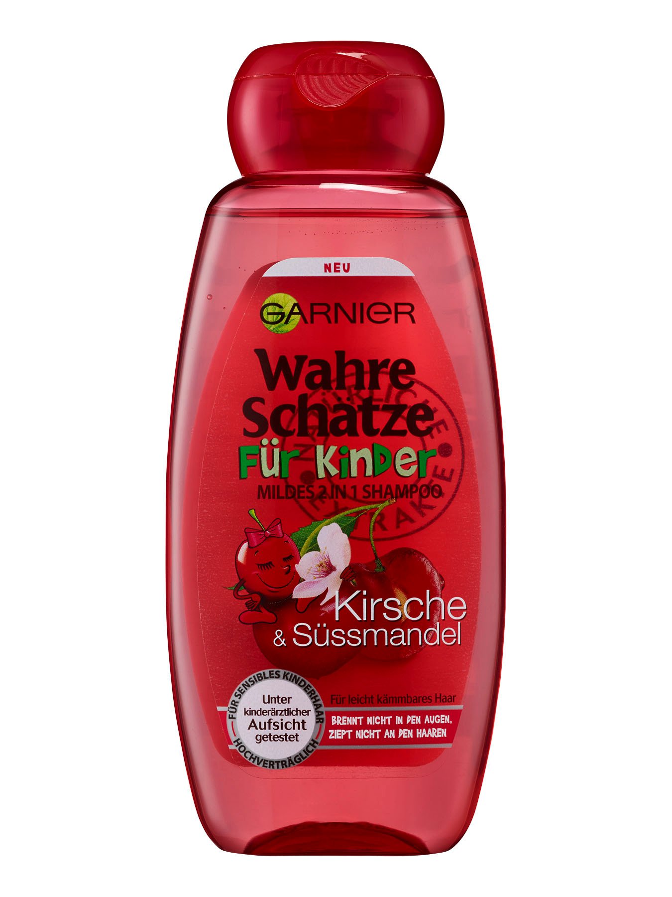 Wahre Schaetze Fuer Kinder Kirsche Suessmandel Shampoo 300m Produktbild