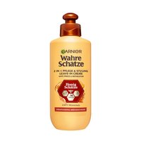 Wahre Schätze 2-in-1 Pflege & Styling Leave-In Creme Honig Schätze Produktbild