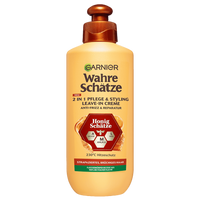 Wahre Schätze 2-in-1 Pflege & Styling Leave-In Creme Honig Schätze Produktbild