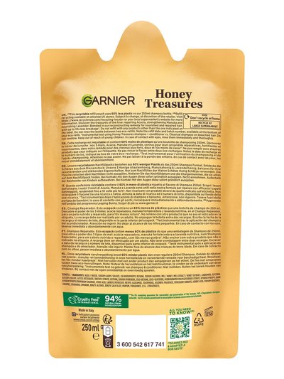 Produktabbildung Garnier Wahre Schätze Honig Schätze Nachfüllpack