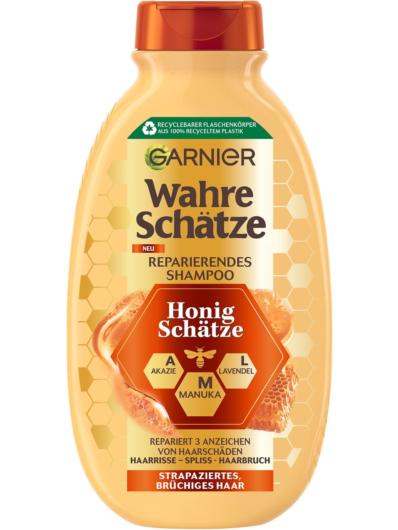 Wahre Schätze Reparierendes Shampoo Honig Schätze 250ml - Produktabbildung
