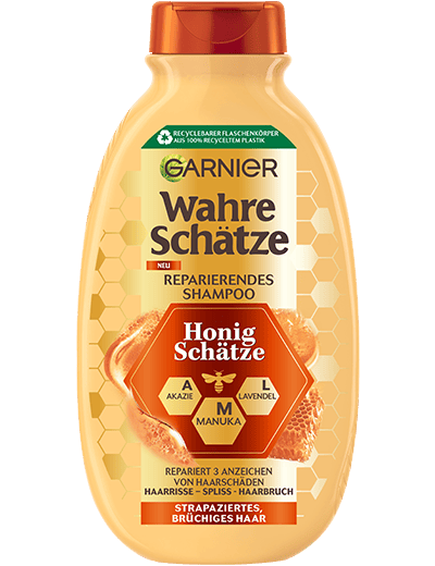 Wahre Schätze Reparierendes Shampoo Honig Schätze 250ml - Produktabbildung