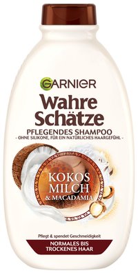 Wahre Schätze Kokosmilch & Macadamia Shampoo - Produktabbildung