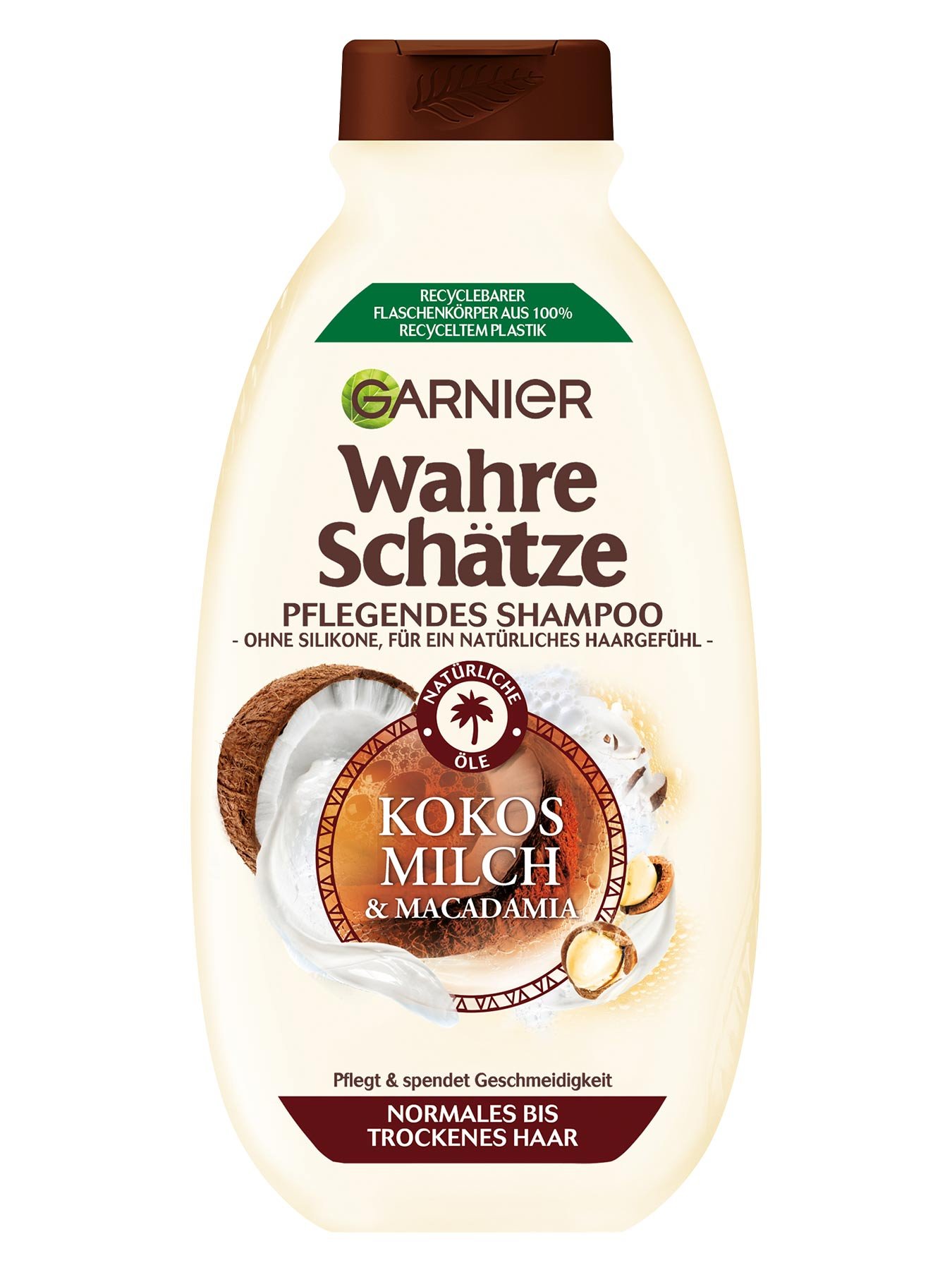 Wahre Schätze Kokosmilch & Macadamia Shampoo - Produktabbildung