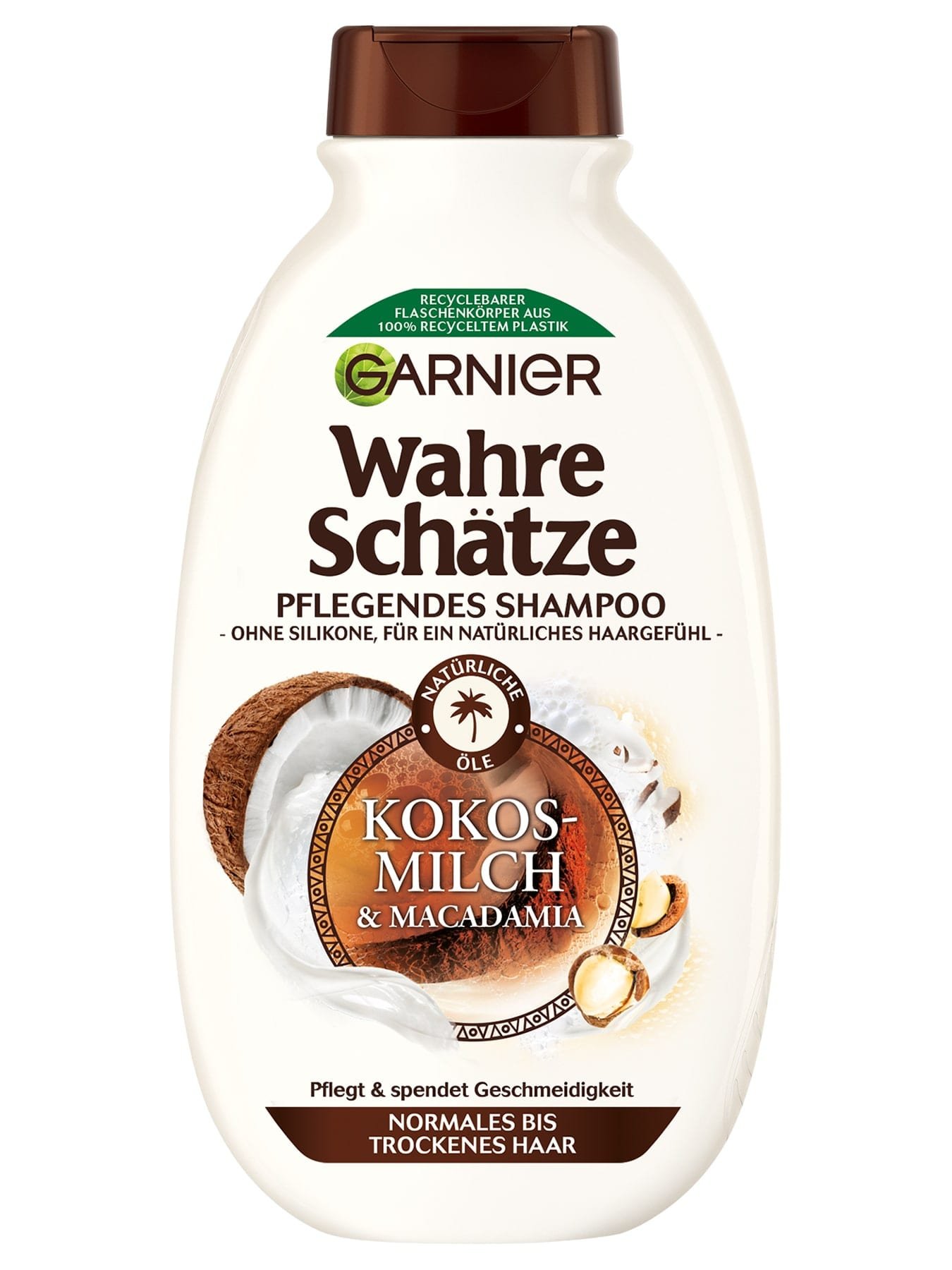 Wahre Schätze Kokosmilch & Macadamia Shampoo - Produktabbildung