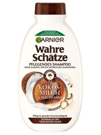 Wahre Schätze Kokosmilch & Macadamia Shampoo - Produktabbildung