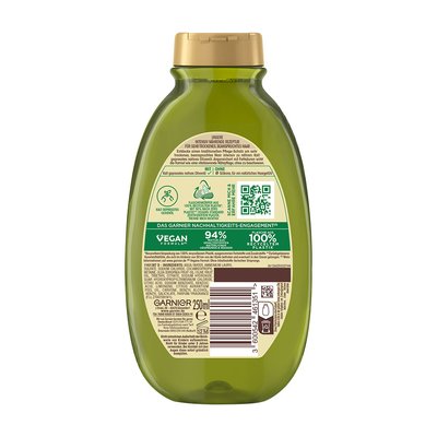 Wahre Schätze Nährendes Shampoo Mythische Olive - Produkt Rückansicht